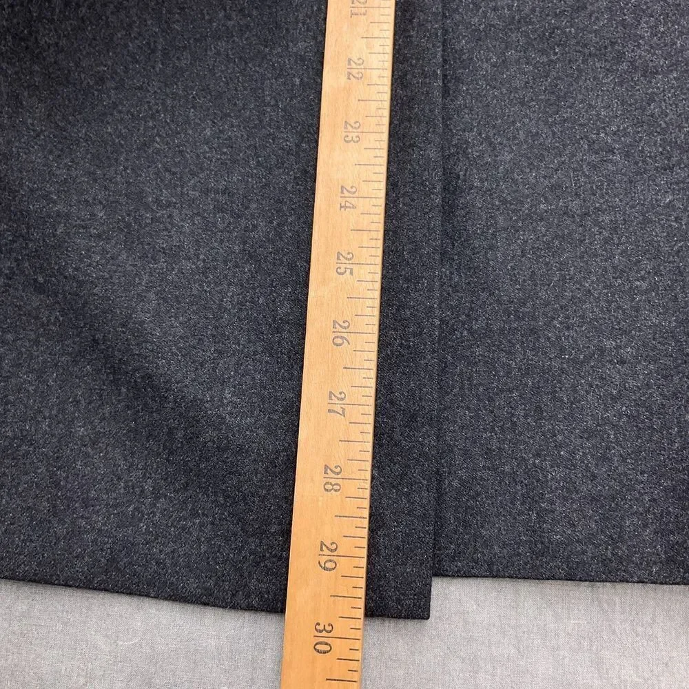 Jos A Bank Blazer Men 42 Gray‎ Flannel Wool Premier Classic Career Union USA VTG